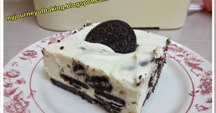 Faeiza's Cakes: No Bake Oreo Cheesecake (2)