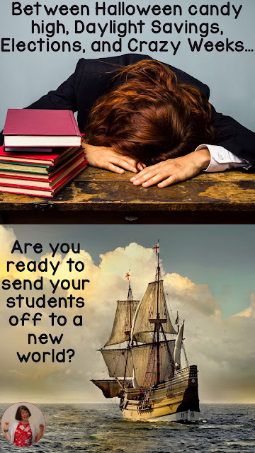 Are you ready to ship your students off to a New World? It's a tough time of year! Time to pull all the stops out and try some super fun, engaging activities. (Shh... don't tell them they're still learning!)