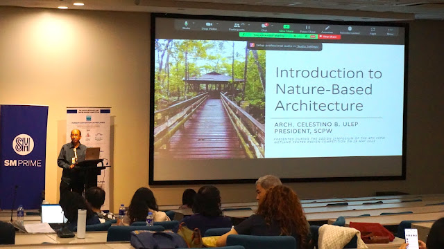 SCPW president Arch. Celestino Ulep leads a discussion on nature-based architecture during the fourth SCPW Wetland Center Design Symposium