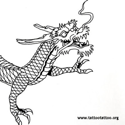 If you're looking for a dragon tattoo then we may have just what you are