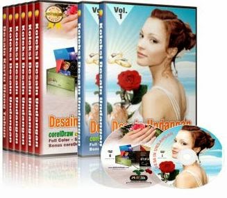 Paket DVD 3000 Template Desain Undangan Pernikahan