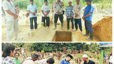 Bhabinkamtibmas Hadiri Pemakaman Warga, Wujud Kepedulian dan Kehadiran Polri di Tengah Masyarakat