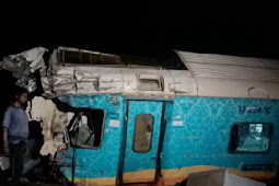 Dua Kereta Bertabrakan di Odisha, Tewaskan 207 Orang dan 900 Luka-luka 