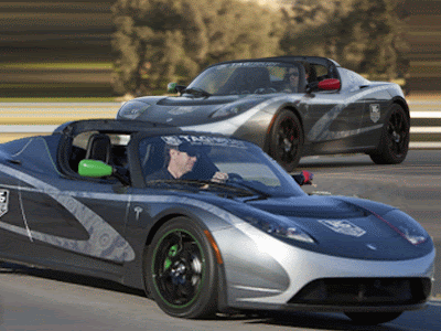 2010 Tesla Electric Roadster TAG Heuer Sports Car Concept