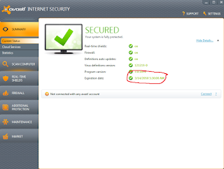 Avast Internet Security till 2050