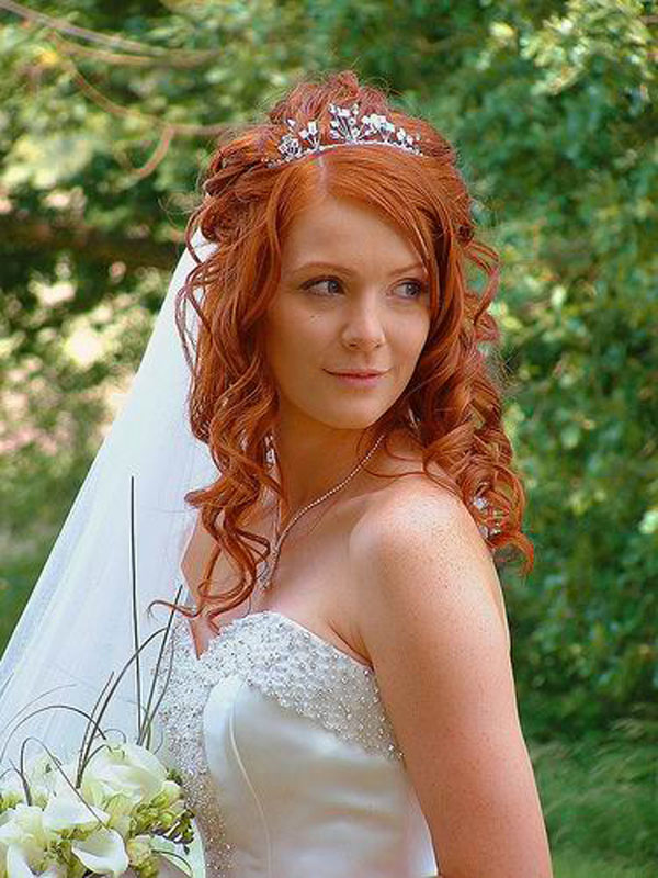 short hair wedding styles with veil. And your wedding hairstyle is