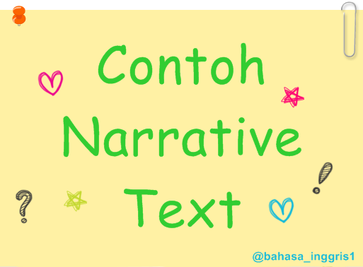 Contoh Narrative Text Bahasa Inggris Lengkap  Belajar 