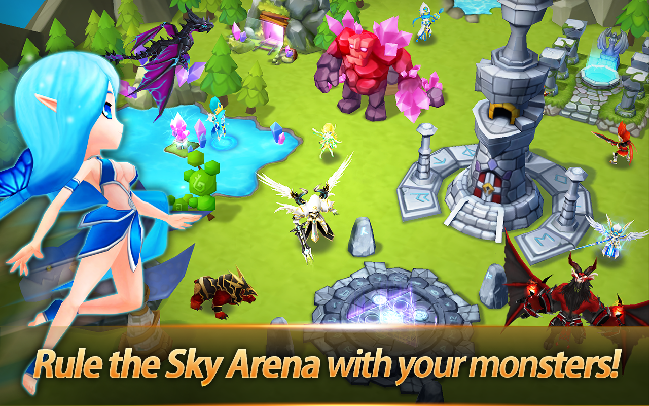 Summoner War: Sky Arena 1.3.1 Mod APK [unlimited] ~ Stock Game