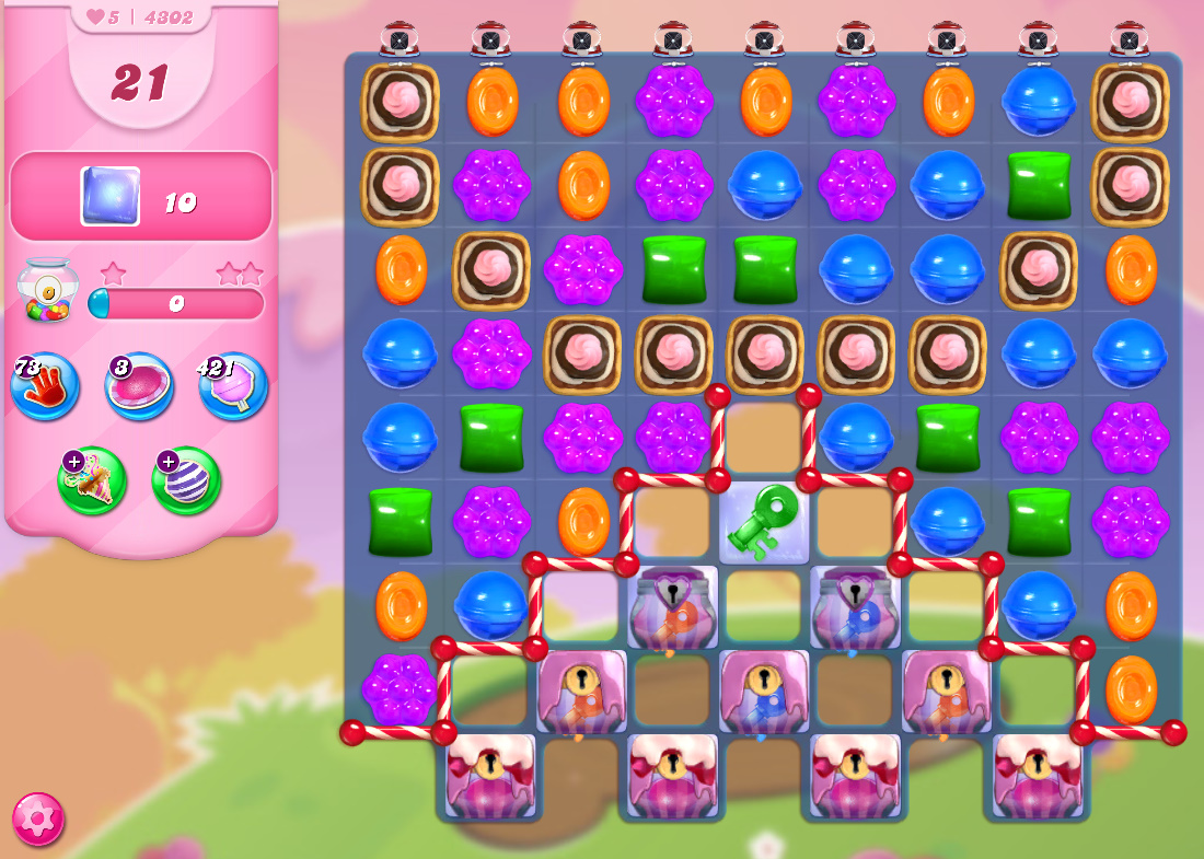 Candy Crush Saga level 4302