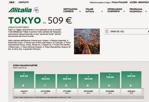 alitalia offerta