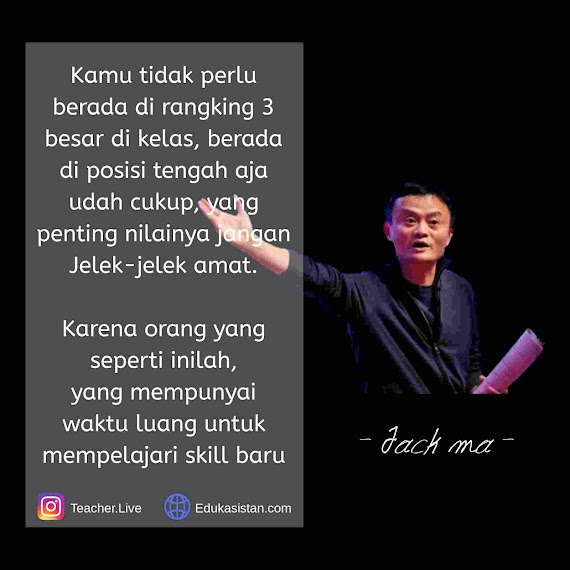 Kata Bijak Jack Ma Bahasa Inggris