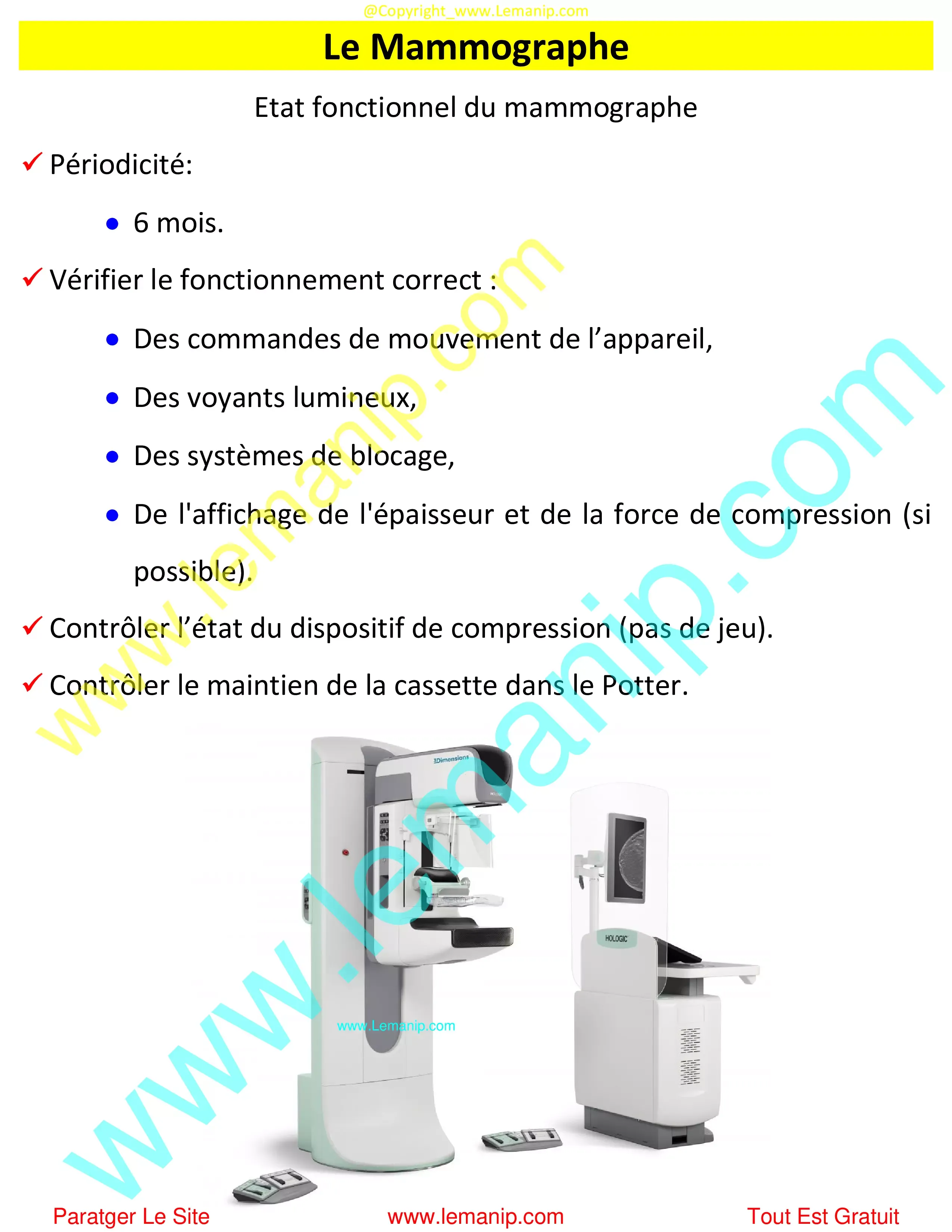 Le Mammographe