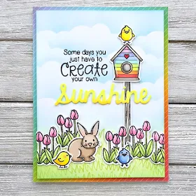 Sunny Studio Stamps: Easter Wishes Customer Card Share by Leanne West