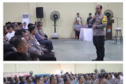 Polres Langkat Laksanakan Pelatihan Pra Operasi Mantap Praja Toba 2024