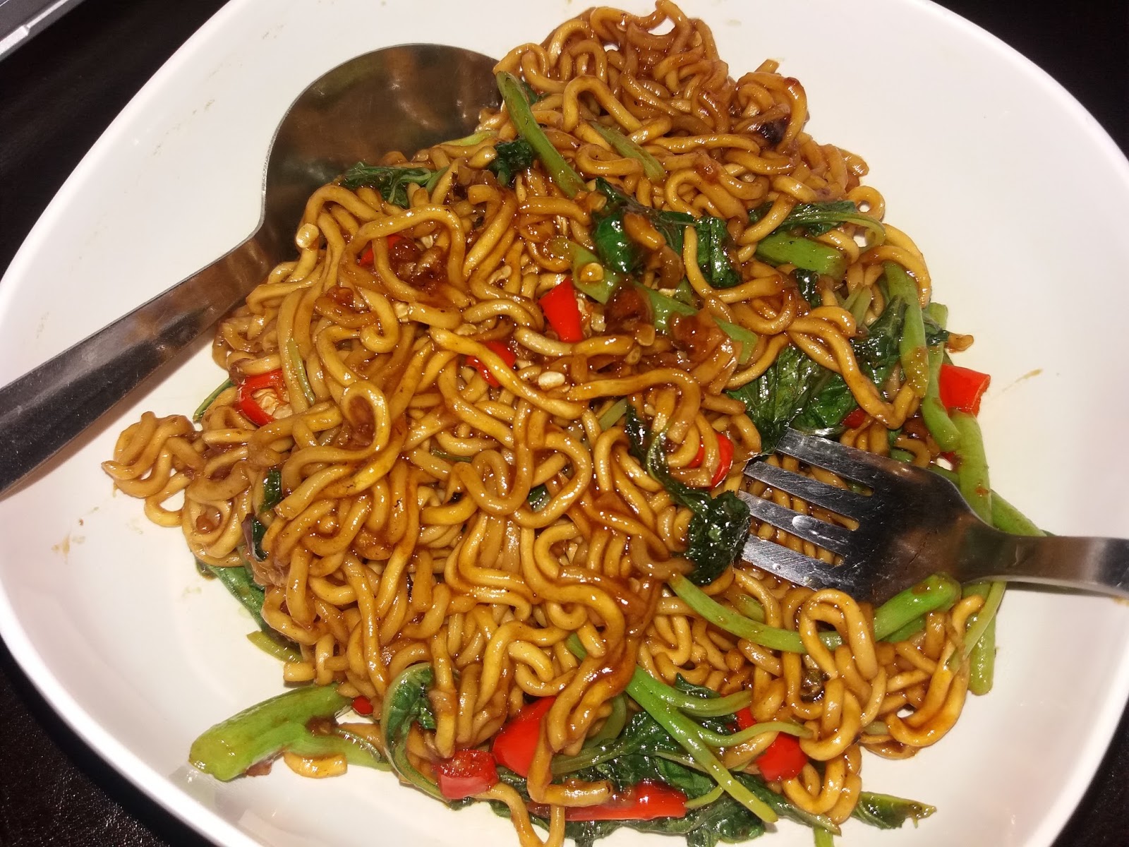 Resepi Mi Sedap Goreng Pedas Kaw-Kaw!! - SUARA DARI 