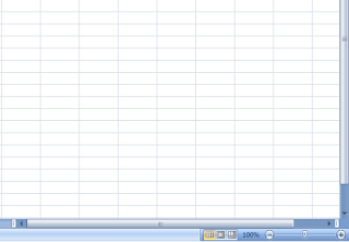 Scroll bar excel 2007