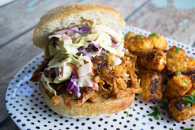 http://rootiful.com/vegan-jackfruit-pulled-pork-sandwiches/