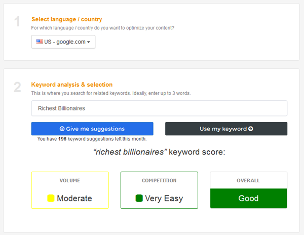 keyword analysis and selection keyword analysis and selection