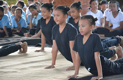 Disdikpora Denpasar Gelar Lomba “Yoga Asanas”  Tingkat SD dan SMP  Rai Mantra : Bangun Karakter Anak Melalui Yoga