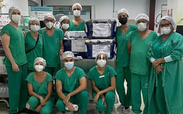 Doação de órgãos de menina de 10 anos muda a vida de seis famílias