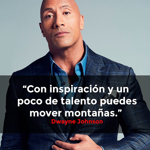 10 frases de Dwayne Johnson 'La Roca' que te llevarán a otro nivel (Imágenes + Infografía) ixousart