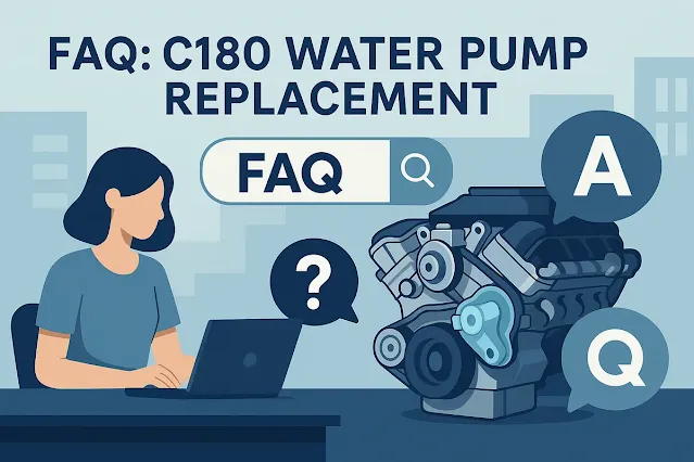 よくある質問（FAQ）：C180ウォーターポンプ交換