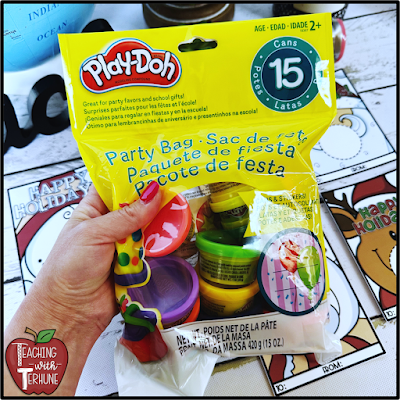 Playdough Gifts or Party Favors