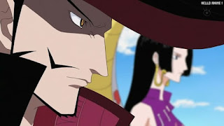 ワンピースアニメ 頂上戦争編 462話 ジュラキュール・ミホーク | ONE PIECE Episode 462