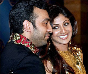 Shilpa Shetty With Raj Kundra