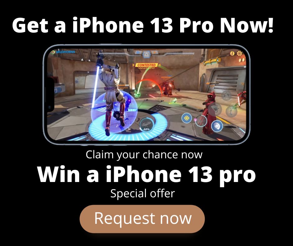 Get a iPhone 13 Pro Now!