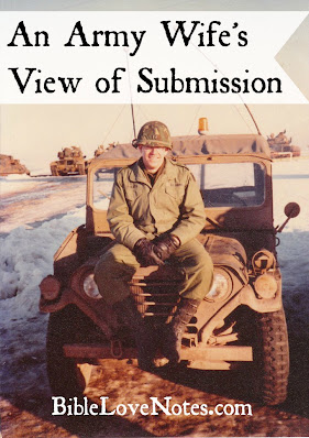 This 1-minute devotion explains how one Army wife views submission and it's a great analogy!