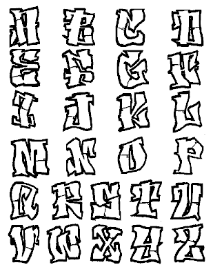 graffiti letters