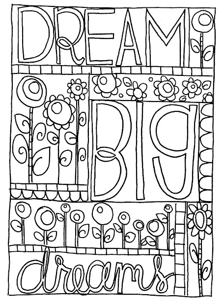 Sharpie Coloring Pages
