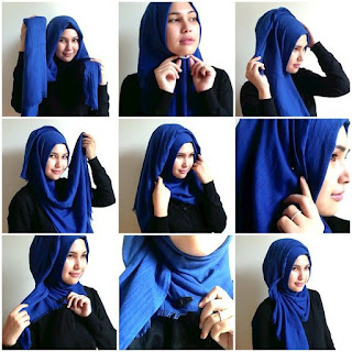 Contoh Foto Memakai Jilbab Terbaru