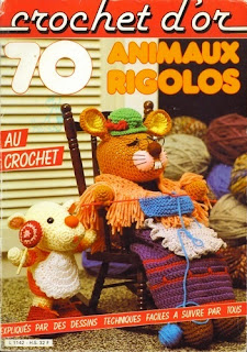 Crochet d'or, амигуруми, вязание крючком, книги о вязании, Crochet d'or - 70 Animaux Rigolos