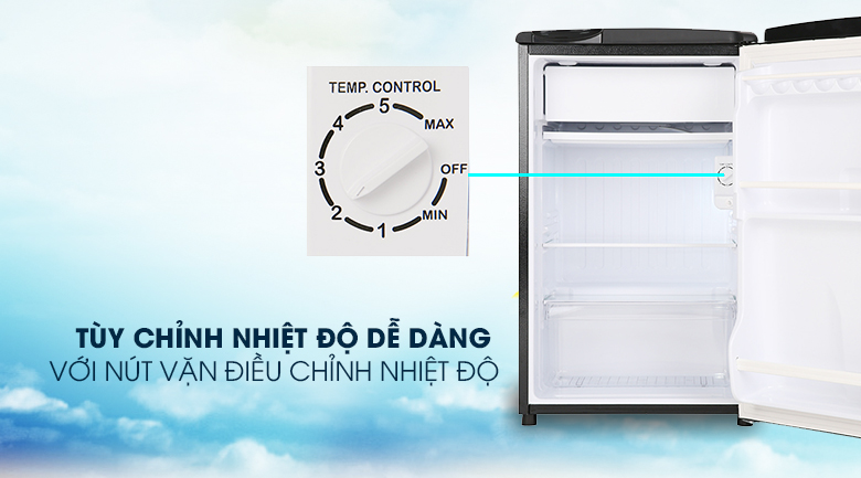 Tủ lạnh mini Aqua 90 lít AQR-D99FA(BS)