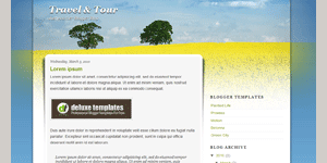 Travel and Tour Blogger Template