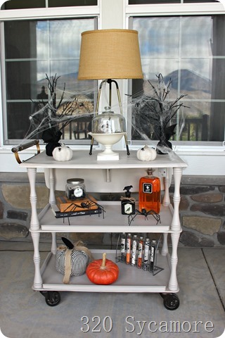 halloween cart decor halloween cart decor