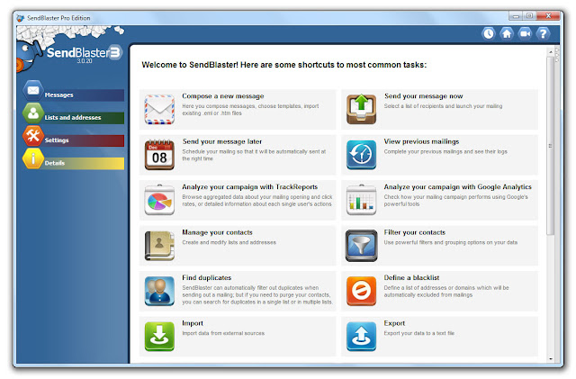 SendBlaster  Pro 3.1.6 Full Version