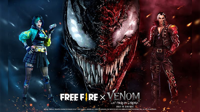 Free Fire x Venom crossover event to launch October 10