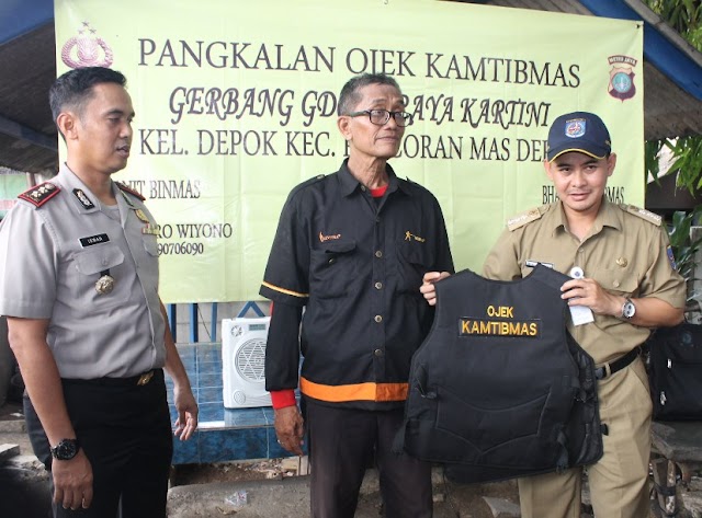 Polres Launching Pangkalan Ojeg Kamtibmas