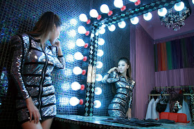 Park Hyun Sun in Her Dressing Room