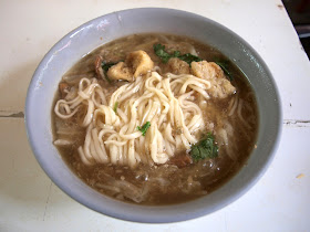 台南西港蓮華素食（菜粽） 意麵麵焿