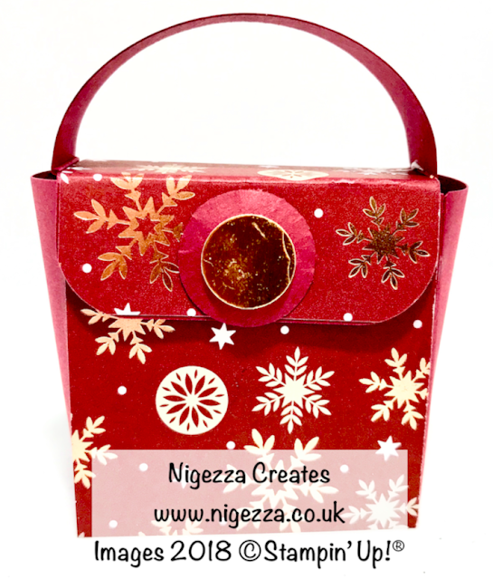 Resized Classic Gift Bag Using Joyous Noel DSP Nigezza Creates