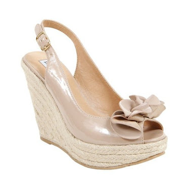 wedding shoes wedge heels Wedges ribbon cream 1 year ago