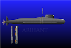 INS Arihant (Illustration Courtesy Harpreet) Arihant