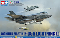 Tamiya 1/72 LOCKHEED MARTIN F-35A LIGHTNING II (60787) Color Guide & Paint Conversion Chart 