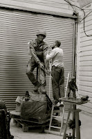 Paratrooper Sculpture