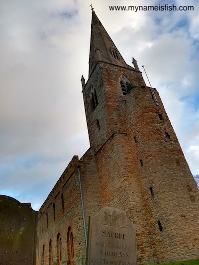 Brixworth Eagle Church tower