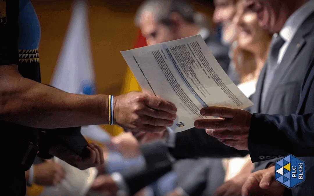 Imágenes del acto de graduación de mandos y agentes del CGPC (Fotos: Gobierno de Canarias).